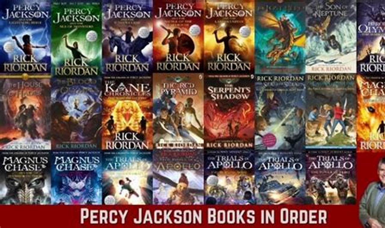 percy jackson books in order
