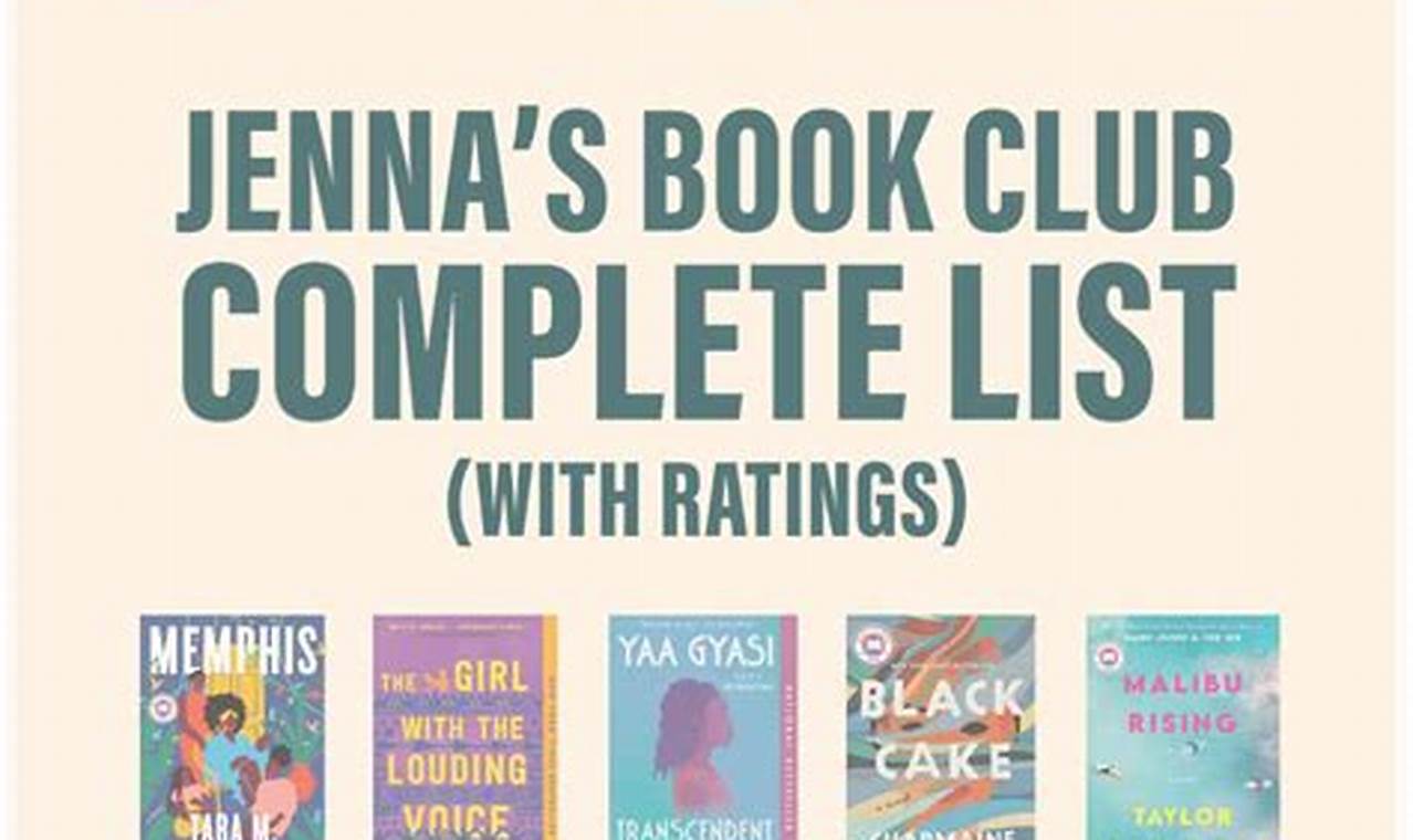 read with jenna book list
