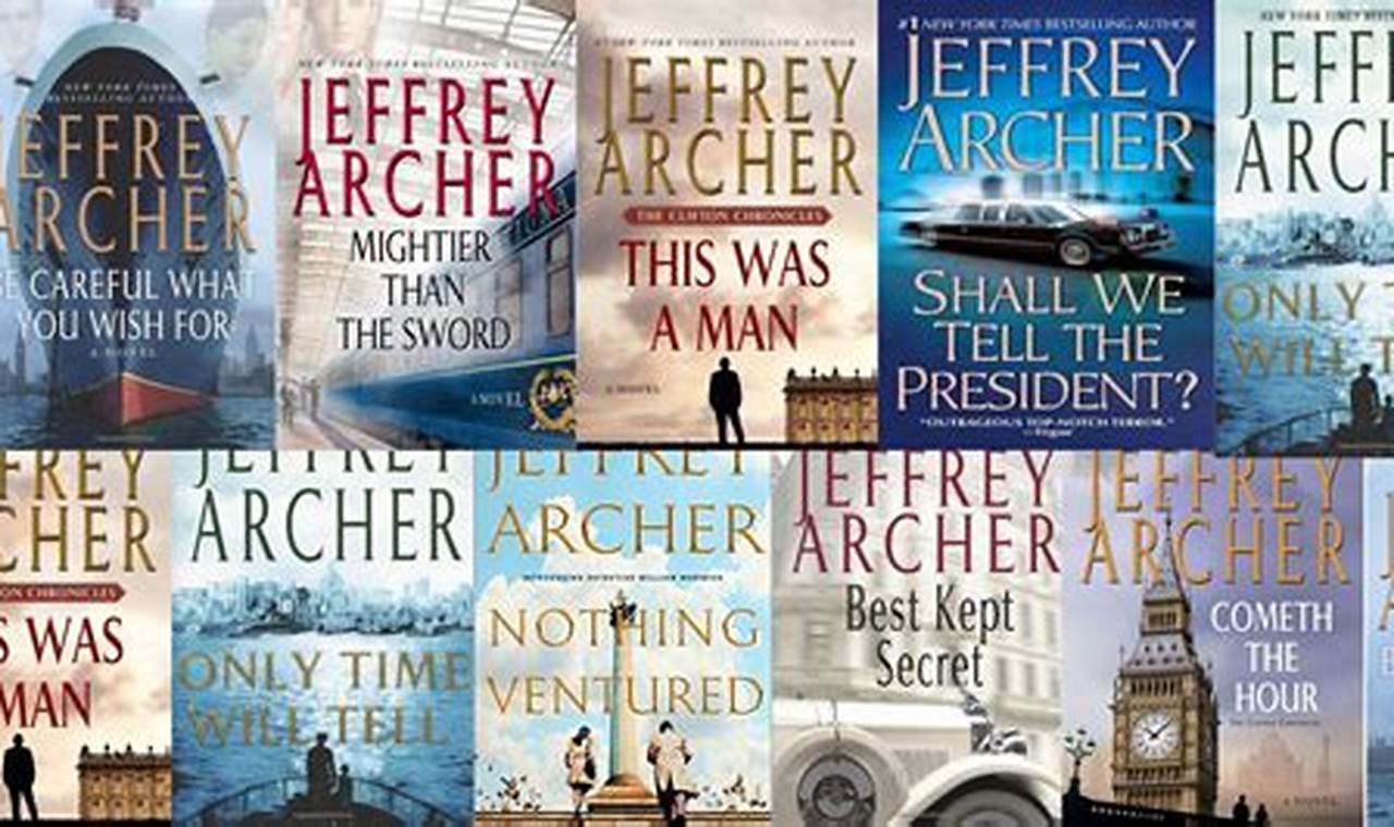 jeffrey archer books in order