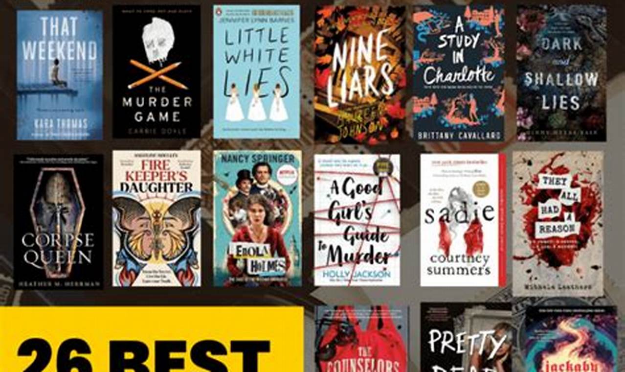 murder mystery books for teens