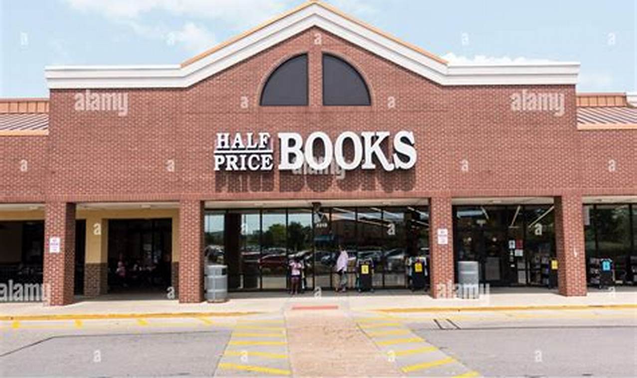 half price book store near me