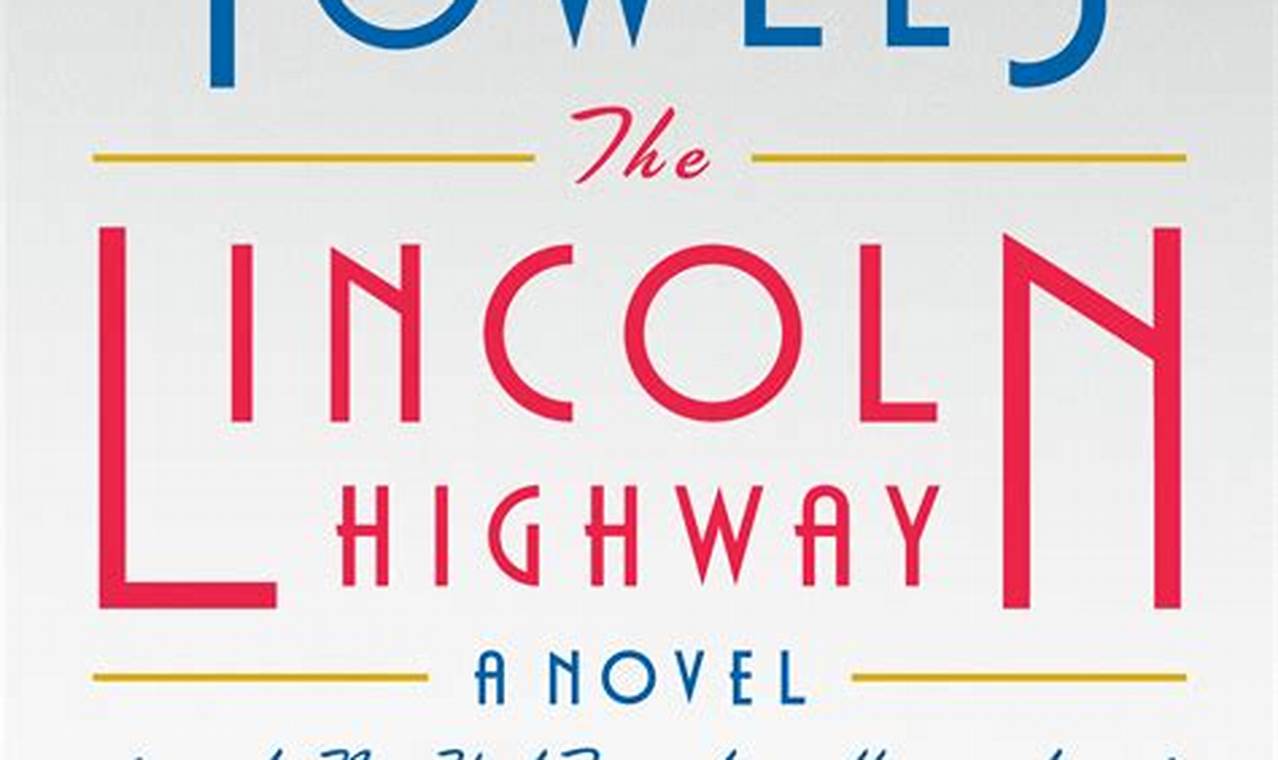 lincoln highway book