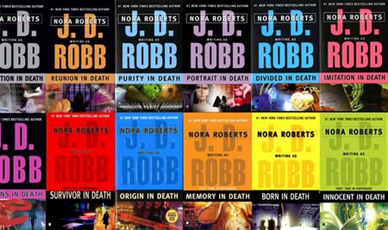j d robb books in order