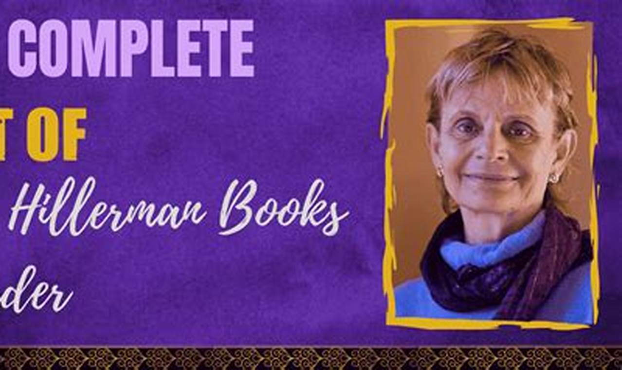 anne hillerman book order